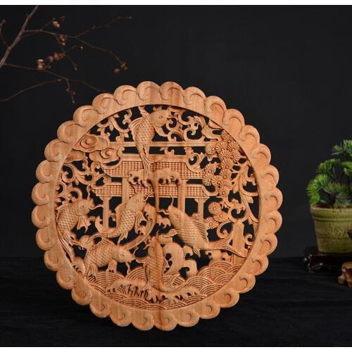 Chinese Wind Hanging Home Jewelry Home Living Room Wine Cabinet TV Cabinet Decoration Crafts Town House Relocation