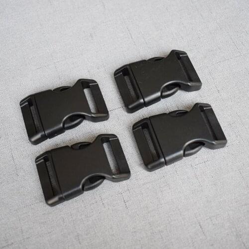 LOGO 100 Pcs 20mm 25mm Plastic release buckle Webbing Detach for Outdoor Sports Bags Students Bags Luggage Travel Accessories