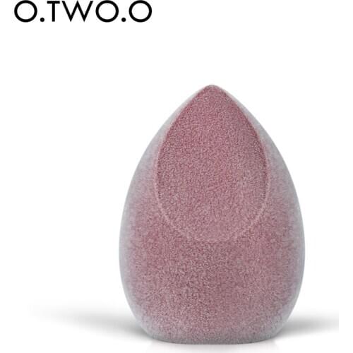 O.TWO.O Puff Soft Velvet Makeup Sponge For Liquid Foundation Loose Powder Blusher Microfiber Fluff Surface Make Up Cosmetic Puff