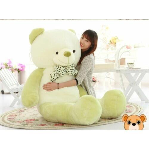 63" Huge Giant Big Green White Teddy Bear Plush Soft Stuffed Animal Toy Gift Kawaii Plush