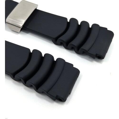 For Seiko Divers Watchband Smart Watch 24mm 22mm Silicone Band Strap Bracelet Accessories