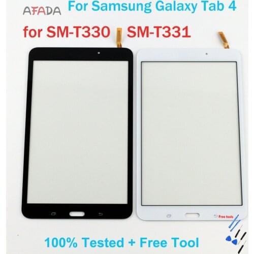 For Samsung Galaxy Tab 4 8.0 T330 T331 T335 SM-T330 SM-T331 T337 SM-T335 Touch Screen Digitizer LCD Panel Front Glass Sensor