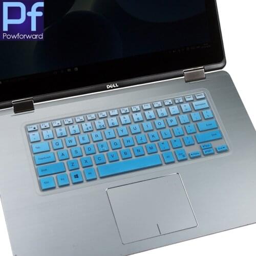 For 2018 Dell Inspiron 13 5000 Series 5368 5378 5379 Inspiron 7000 Series 7368 7378 laptop Silicone keyboard cover skin