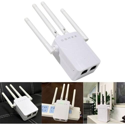 Wifi Extender Through the Wall 3000 Square Feet Coverage 300Mbps Booster with Ethernet Port for the House