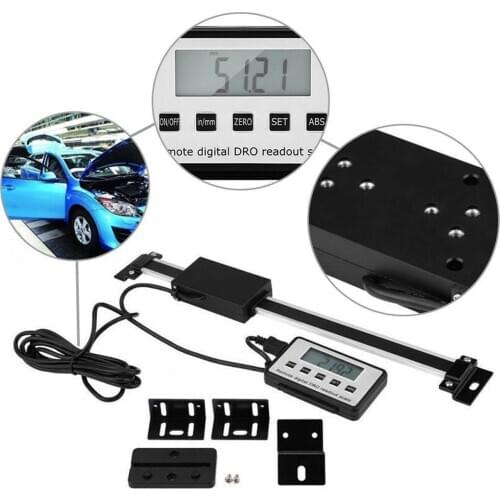 0-300mm Digital LCD Accurate DRO Readout Scale For Milling Lathe Linear Tool