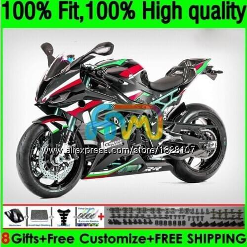 100%Fit Injection For NEW S1000 RR Red green S1000RR 19 20 21 153BS.77 S1000-RR S 1000 RR S 1000RR 2019 2020 2021 OEM Fairing