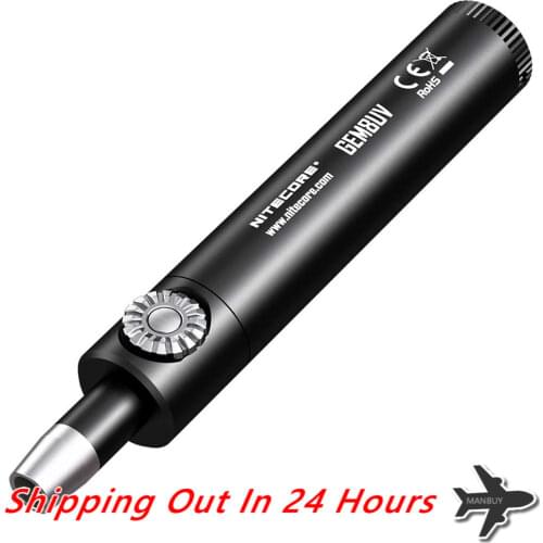 2020 NITECORE GEM8UV Professional Gemstone Identification Flashlight UV Light 3000mW 365nm Diamond Amber Torch Without Battery