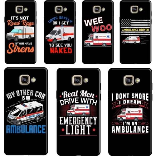 Ambulance Car For Samsung J3 J5 J7 J1 2016 2017 J4 J6 A3 A5 A7 A9 A6 A8 Plus J8 J2 Core 2018 Phone Case