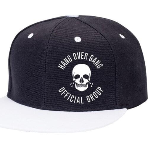 Unisex Hip Hop Baseball Cap Adjustable Alphabet Skull Gift Baseball Cap Hat for Men & Women Wholesale