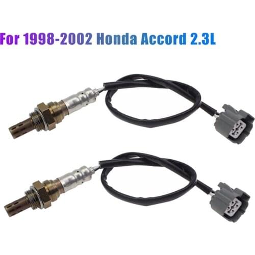 For 98-02 Honda Accord 2.3L Upstream and Downstream O2 Oxygen Sensors Set 2Pcs 234-4620, 234-4621