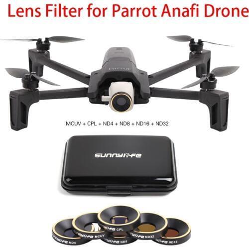 Parrot Anafi MCUV CPL ND4 ND8 ND16 ND32 camera Lens Filter for Parrot Anafi Drone Accessories freeshipping