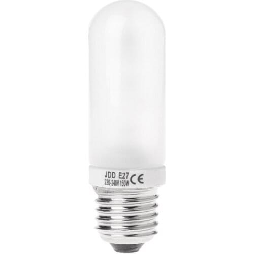JDD E27 220-240V 150W Studio Photography Flash Bulb Modeling LED Strobe Lamp M5TB