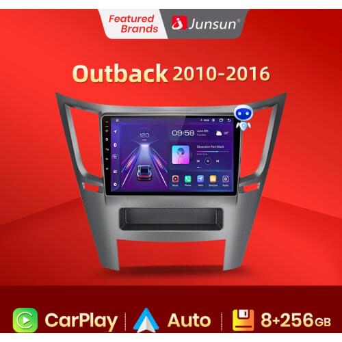 Junsun V1 2G+32G Android 10.0 DSP For Subaru Outback 2010-2016 Car Radio Multimedia Video Player Navigation GPS 2 din dvd no cd