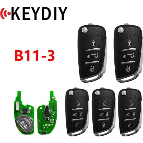 Free Shipping (5PCS/LOT) KD900 Remote Key B11 3 Button Remote Key B Series For URG200/KD900/KD200