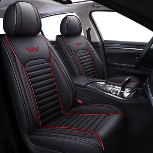 Leather black red blue car seat cover For peugeot 301 307 sw 508 sw 308 206 4007 2008 5008 2010 3008 2012 107 206 accessories