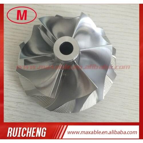 KTR110 reverse 6505-61-1030 79.97/106.00mm 6+6 blades Turbo Billet/milling/aluminum 2024 compressor wheel for 6505-65-5020