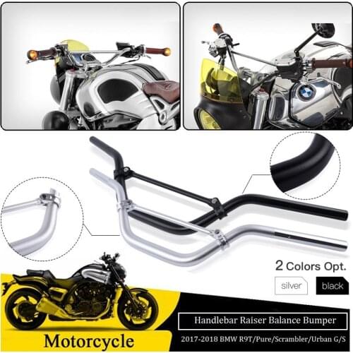 Moto Tracker HandleBar Handle Bar Refit Balance Bar Raiser 40mm Riser for 2017 2018 BMW R Nine T Pure R9T R NINET Scrambler