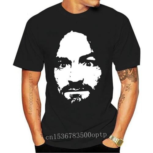 New Charles Manson Mens T-Shirt size S-2XL