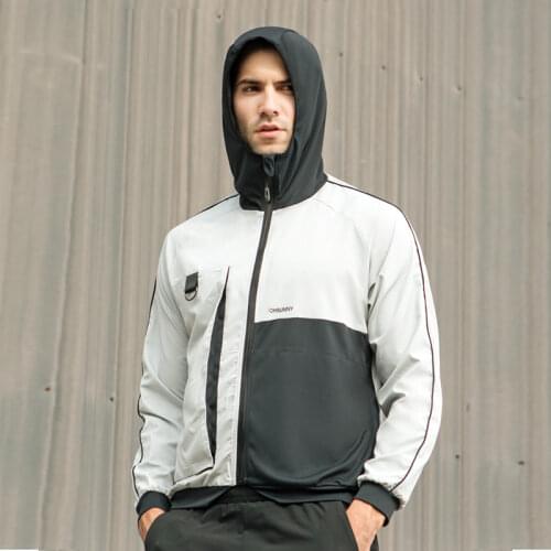 OhSunny Fishing Shirt Hoodie Clothes Sports Patchwork Anti-UV Sun Protection Sunscreen Breathable Cooling Coats Neck Protect