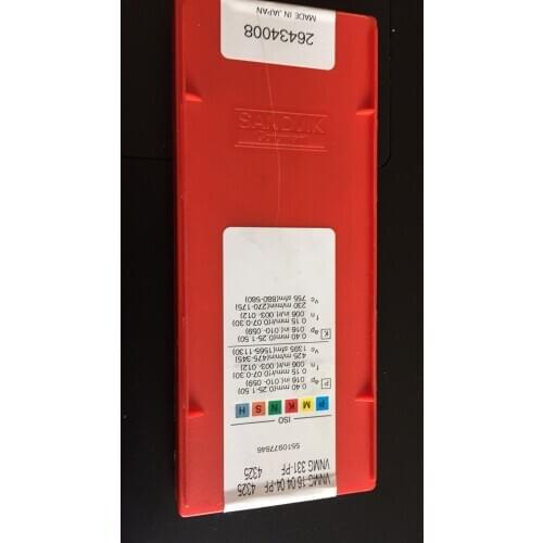 ORIGINAL 10PCS CARBIDE INSERT VNMG 160404-PF 4325