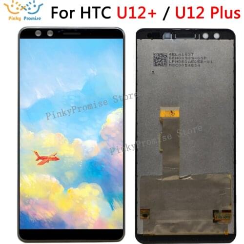 Original For HTC U12 Plus U12+ LCD Display Touch Screen Digitizer Assembly Replacement Parts 6.0" For HTC U12 Plus LCD Screen