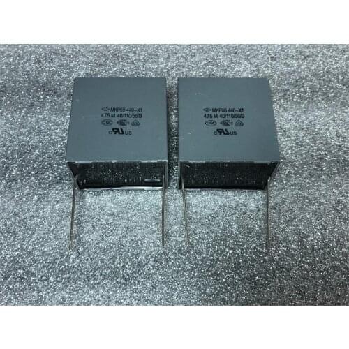 Original new 100% MKP65 series 475 4.7UF440VAC X1 thick copper pin off film electrodeless capacitor (Inductor)