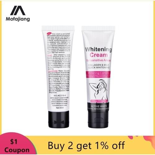 Armpit Whitening Cream Skin Lightening Bleaching Cream For Underarm Dark Skin Legs Knees Elbow Whitening Intimate Body Lotion