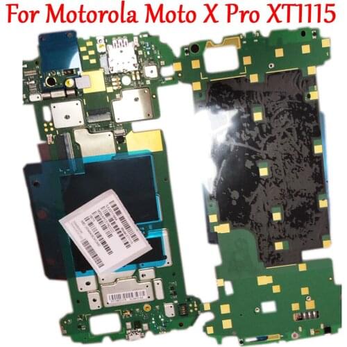 Tested Full Work Original Unlock Motherboard Logic Circuit Electronic Panel For Motorola Moto X Pro XT1115