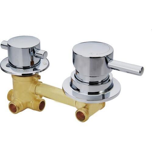 Vidric Shower room mixer faucet 2/3/4/5 ways outlet mixing valve cold hot water switch valve shower room faucet accessories