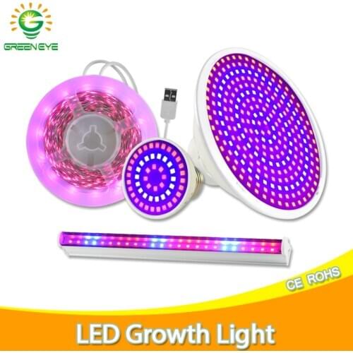 LED Grow Light E27 Lampada LED Grow Lamp Full Spectrum Growth 4W 30W 50W 80W Indoor Plant Lamp IR UV Flowering Hydroponics