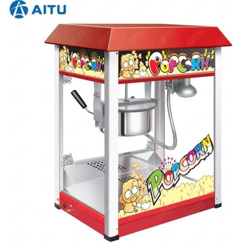VBG1608 cinema big electric automatic popcorn maker industrial commercial popcorn machine