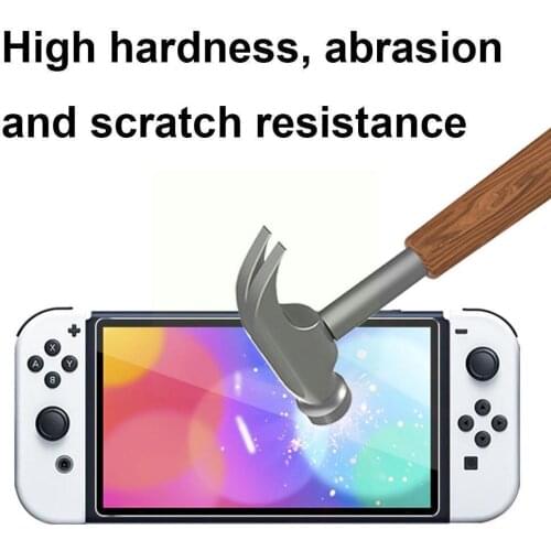 Tempered Glass Screen Protector For Nintendo Switch OLED Oled For NS Scratch-proof Protective Protection Accessories Front E5J7