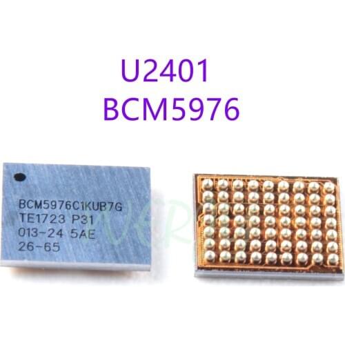 10pcs/lot Original New U2401 BCM5976 For iPhone 6/6P/ 6 plus white touch ic chip BCM5976C1KUB6G