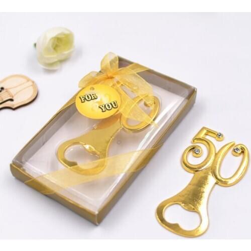 100pcs 50 alloy beer bottle opener wedding gifts Europe and the United States small gift opener lin4547