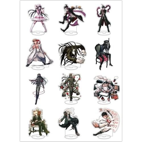 2021 HOT Danganronpa: Trigger Happy Havoc Anime Monokuma Tojo Kirumi Nanami ChiaKi Acrylic Stand Figure Model Desktop Decor New