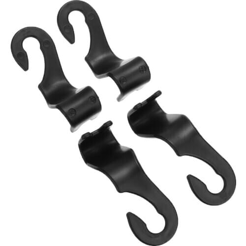 4pcs/set Vehicle Headrest Organizer Hanger Storage Hook for Groceries Bag Handbag Car Seat Back Storage Hooks
