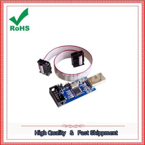 51 AVR Programmer ISP USBASP Downloader USBISP download cable module board