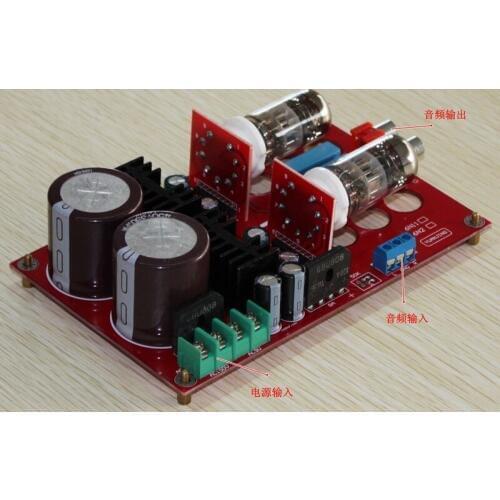 AC 50-150V / AC 6-12V YJ0056 Beijing 6N11 tube X 2 Tube Preamplifier Completion Board