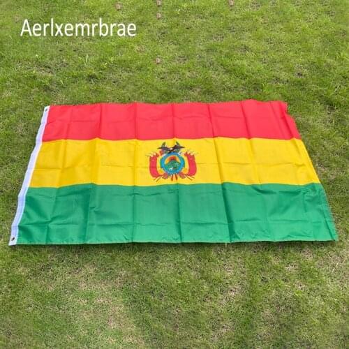 Free shipping Bolivia Flag 150x90cm custom flag banner at all size national flags