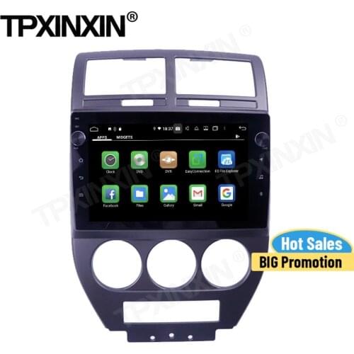 Carplay Car Radio 2 Din Stereo With Receiver Android For Jeep Compass MK 2006 2007 2008 2009 2010 IPS GPS Player Audio Head Unit