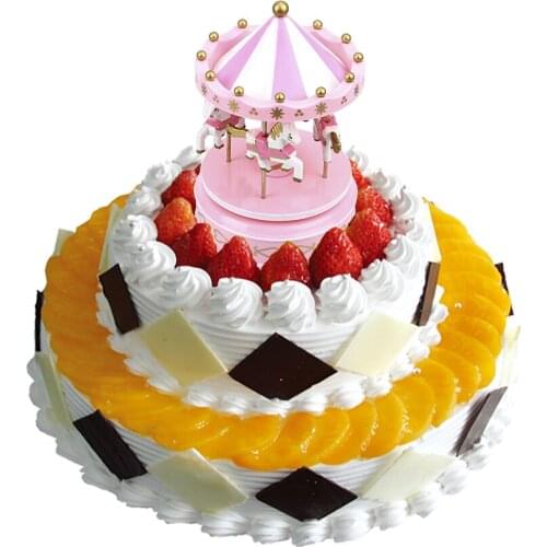 Carousel Box Kid Toy Music Boxes Merry-go-round music boxes Home Decoration Christmas Wedding Birthday Gift