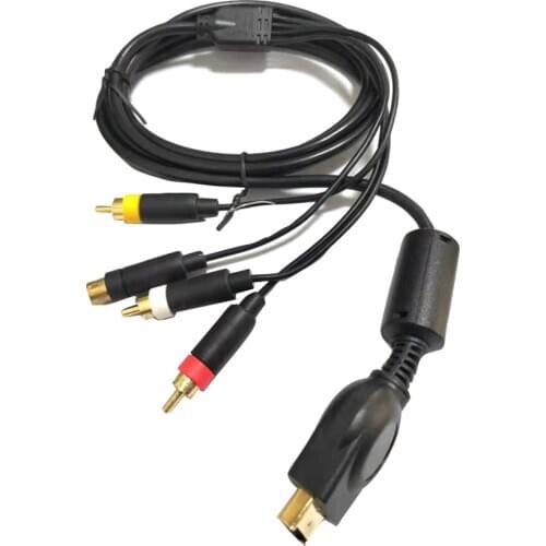 HD TV Component Composite Audio Video Cable 1.8m For Playstion 3 slim Game cable