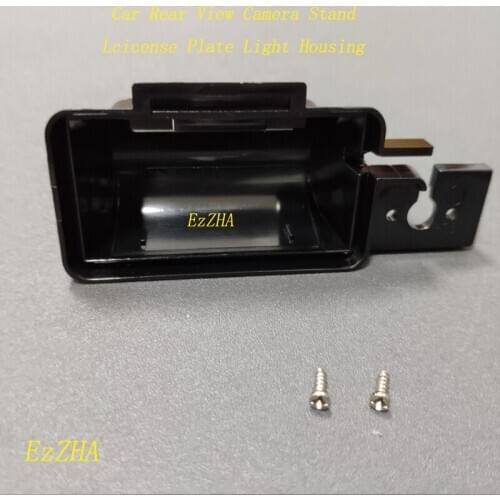 EzZHA Car Rear View Camera Bracket License Plate Light Housing Mount For Ford Transit Connect MK6 MK7 Transporter Tourneo