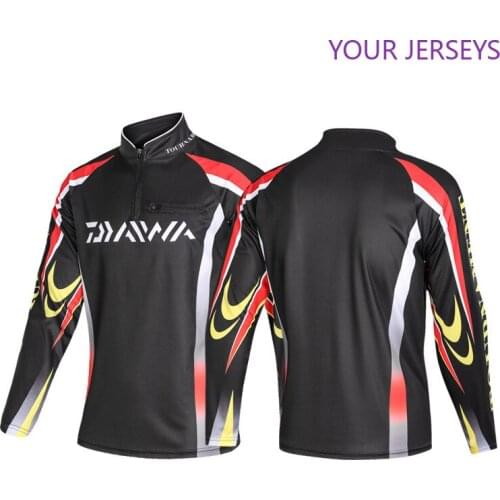 New DAIWA Fishing Shirt Long Sleeve Quick-drying UV Breathable Professional Hiking Cycling Clothes Sport Vest