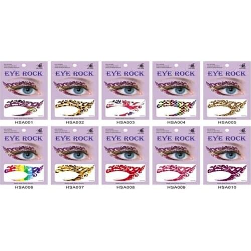 New arrive EYE ROCK EYE Sticker Makeup Eyeshadow Tattoo TattooS