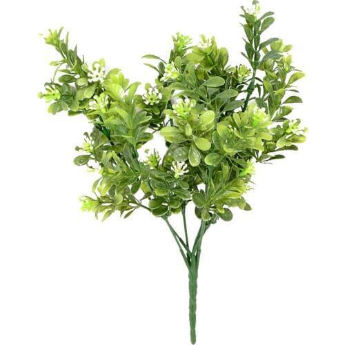New Artificial Plant Branch Plastic Realistic Fake Plant Artificial Greenery Branch Home Decor