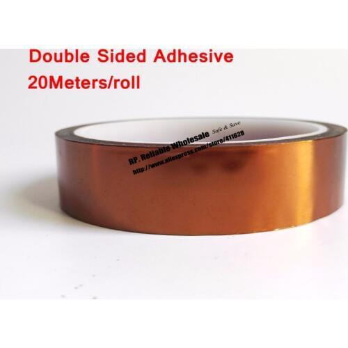 160mm*20M 0.1mm Thick, Heat Withstand, Two Face Adhesive Tape, Poly imide for Protect, Electronic Switches