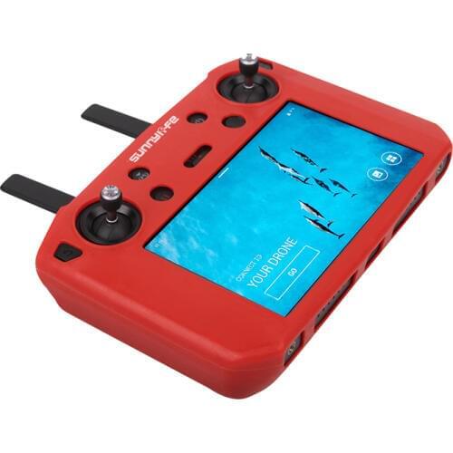 Smart remote control with screen Anti-glare sun Shade hood silicone protection cover case for dji mavic 2 pro & zoom drone