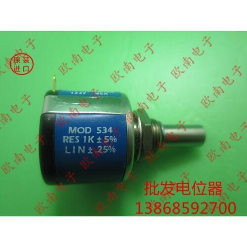 [VK] Imported spectrol MOD534-11103 1K 10K multi-turn 10 turn potentiometer switch