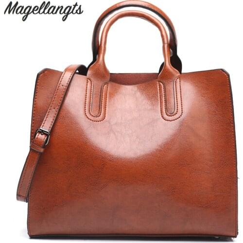 Women PU handbags designer bags famous brand women bag 2019 Fashion Solid ladies hand bags